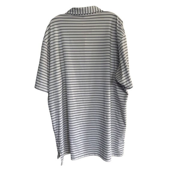 Peter Millar Summer Comfort Short Sleeved Striped Polo Shirt Men's Size XXL - Picture 2 of 6